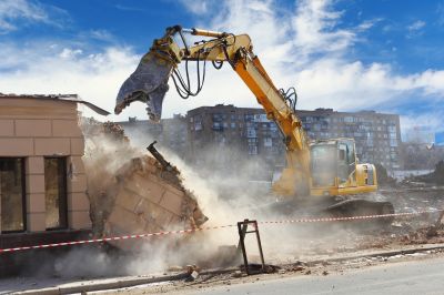 Commercial Property Demolition in Katy, TX