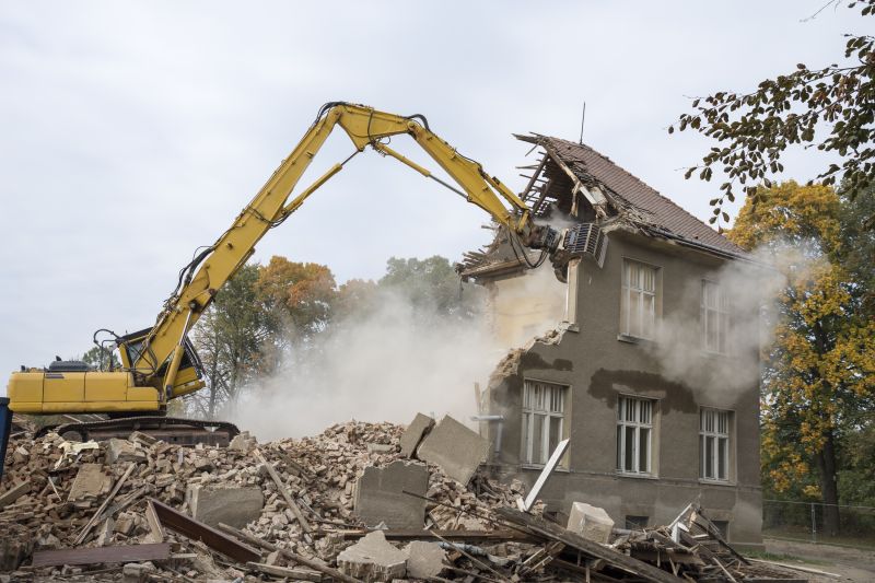Double Wide Demolition in Bergen County, NJ